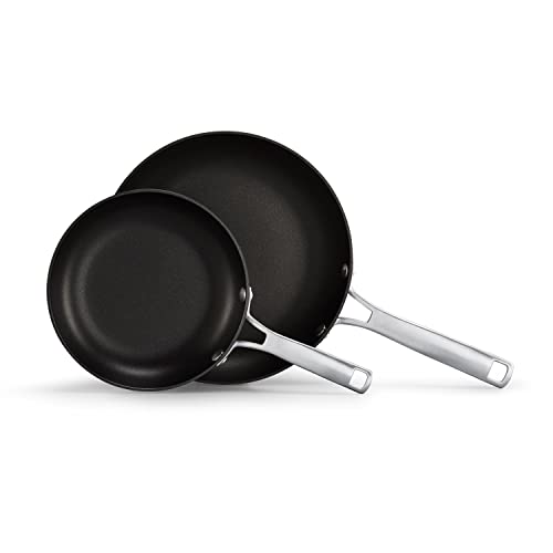 Grey Nonstick Frying Pan Set, 8- and 10-Inch K785792