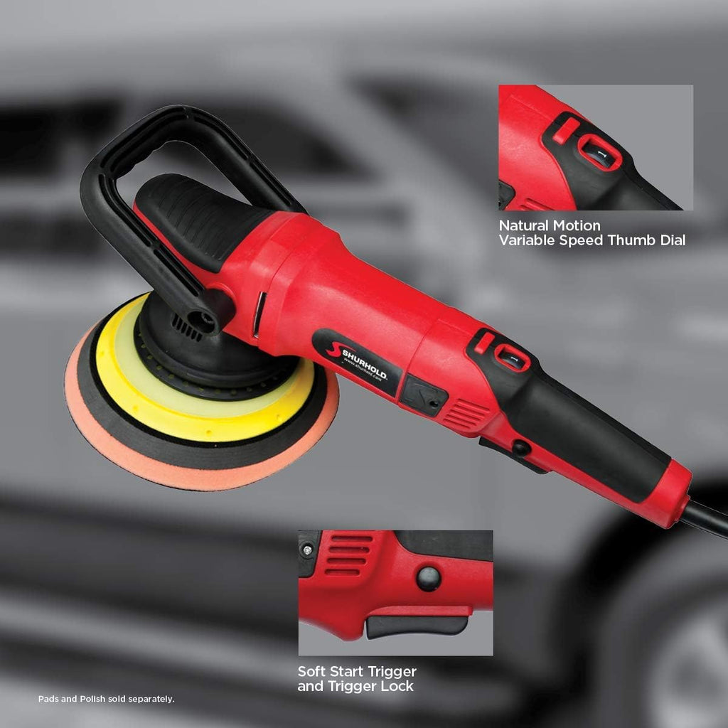 Dual Action Polisher with Carrying Bag H28783