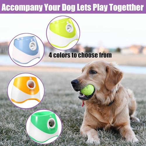 Automatic Dog Ball Thrower Launcher with 3 Launching Distance C7373