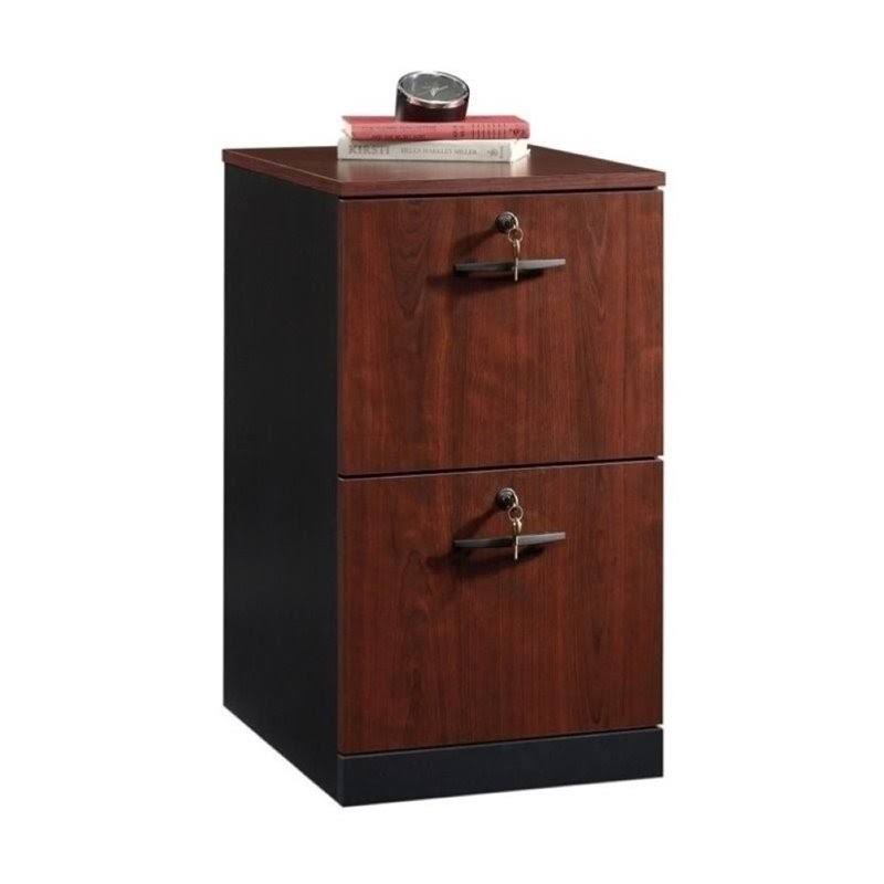 2 Drawer File Cabinet in Classic Cherry E63266
