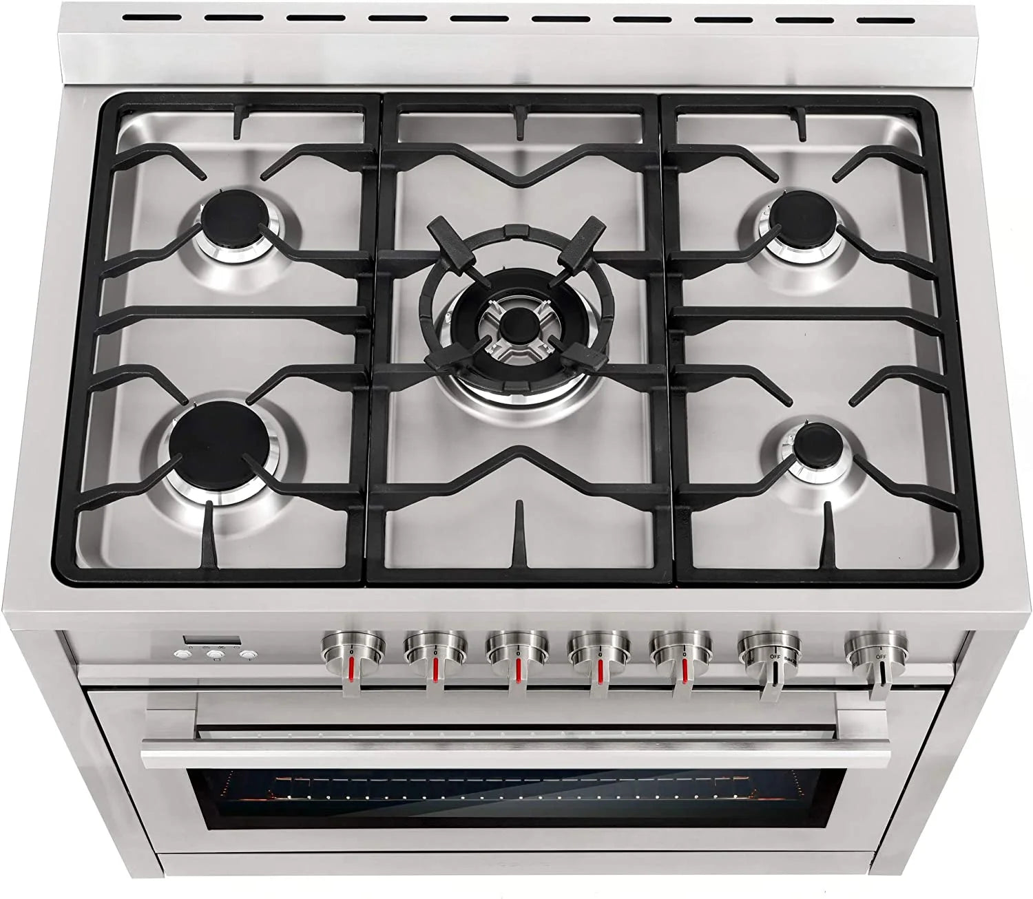 36-in 5 Burners 3.8-cu ft Convection Oven Freestanding Gas Range X1790