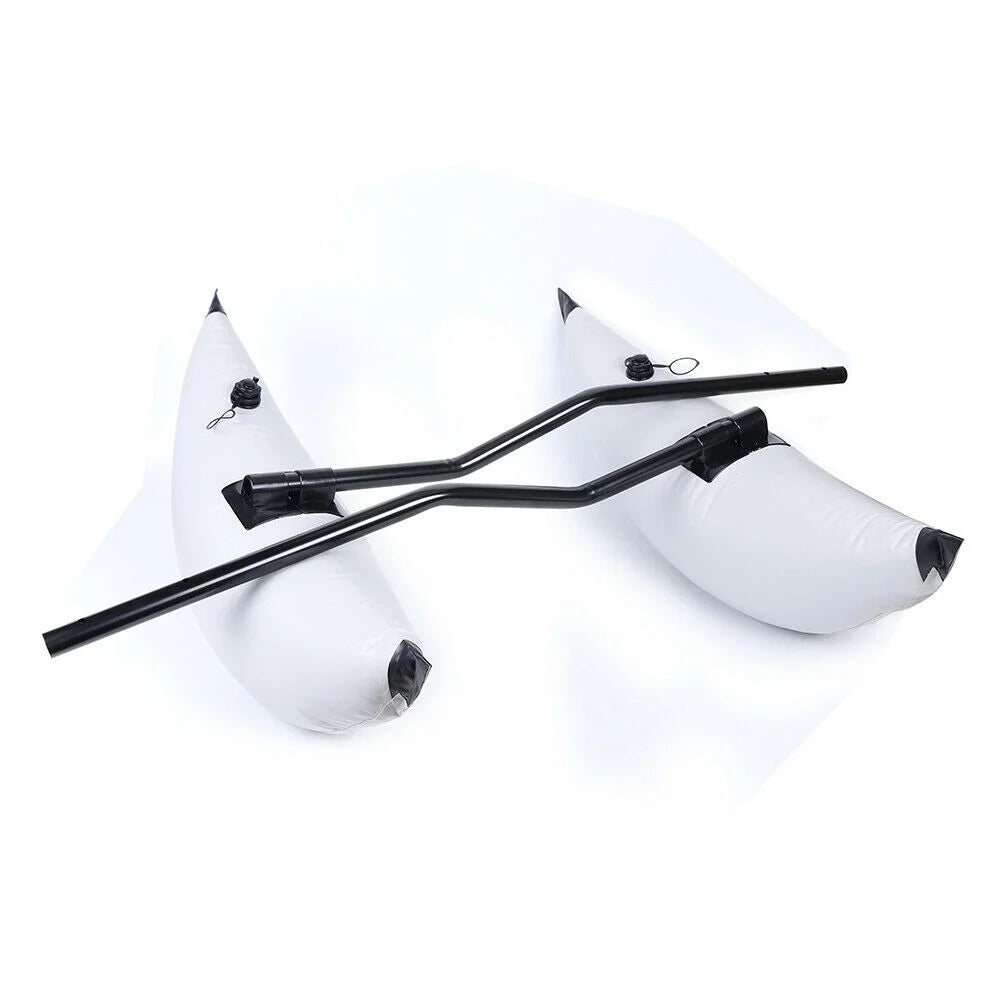 2 Pack PVC Inflatable Kayak Outrigger Stabilizer Y798