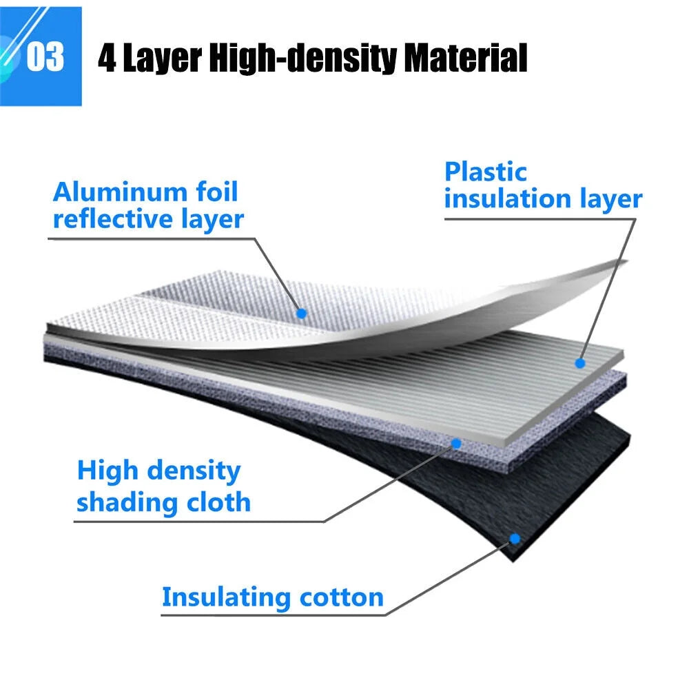 Retractable Car Windshield Sun Shade Cover R8733