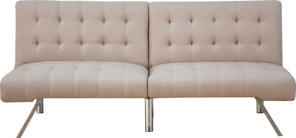 Beige Linen Adjustable Sofa M8113