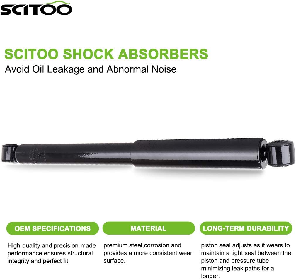 Rear Gas Struts Shock Absorbers Set of 2 S573955