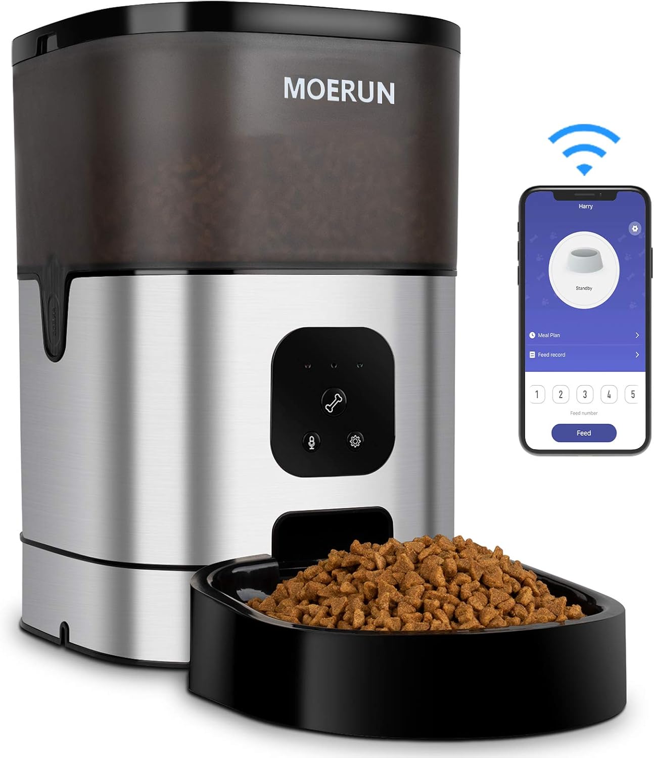 6L Automatic Cat Feeder with App Control H77686