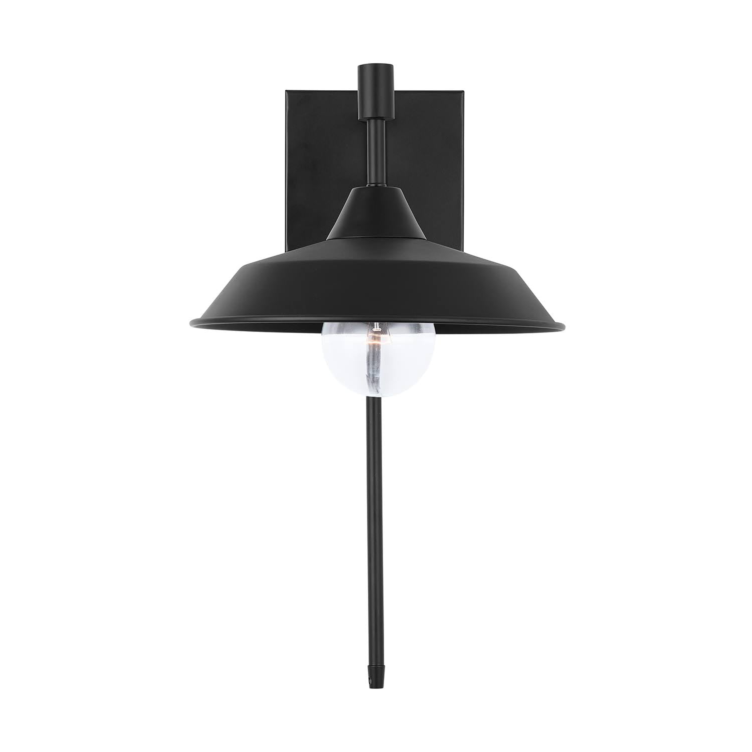 Matte Black 1-Light Sconce Y820
