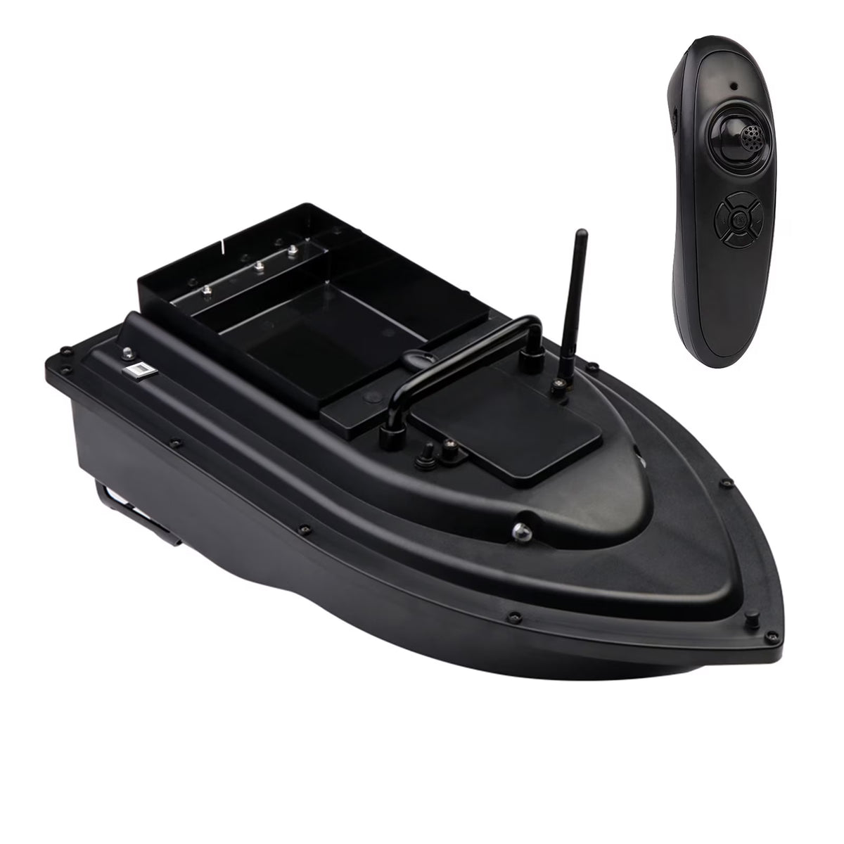 RC Fishing Bait Boat with Fish Finder, 0.75kg Loading, 500M Remote Control, Double Motor, Night Light, 12000mah Battery F994