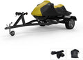 Yellow/Black Jet Ski Cover with Trailer Straps and Storage Bag P48381