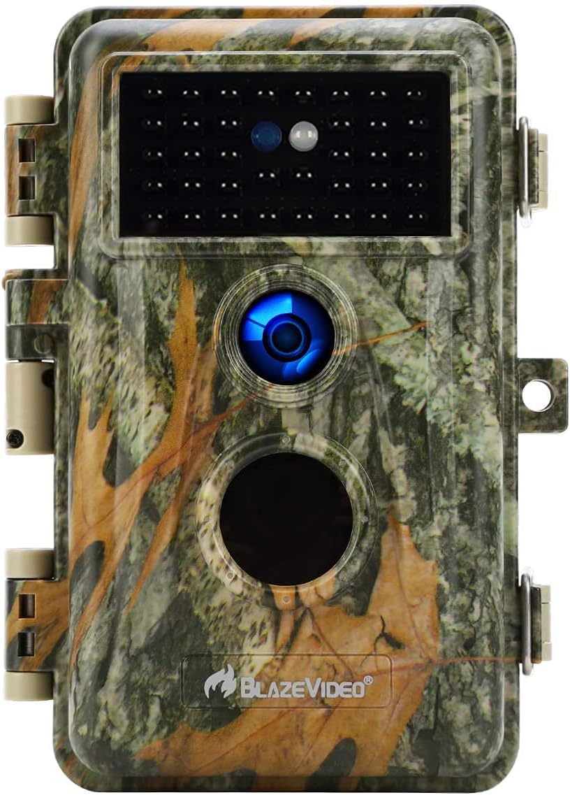 2-Pack Outdoor Camo Trail Cameras Night Vision 24MP 1296P MP4 Video Motion Activated Waterproof Camera T3117