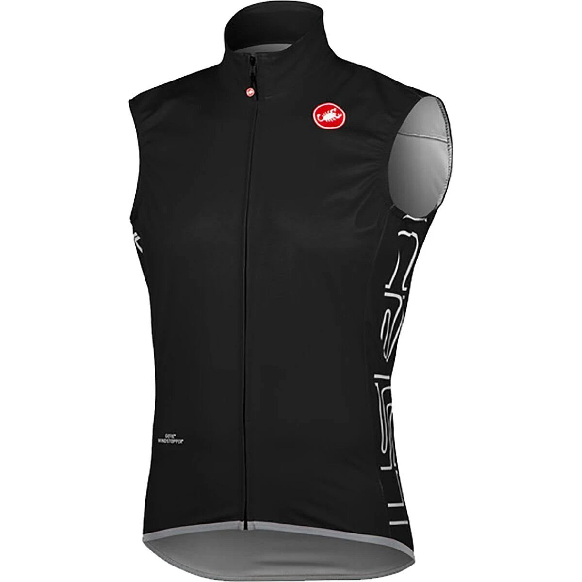 Wind Stopper Vest Light Black Argento Gray XXL N187