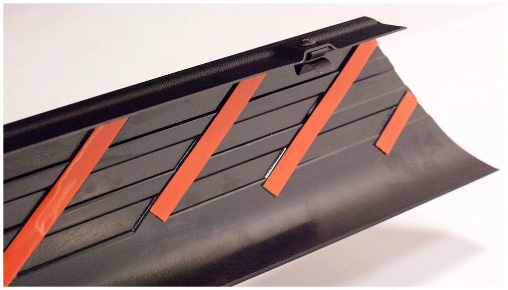 Black Smooth BedRail Caps 2-Pc Set R9110