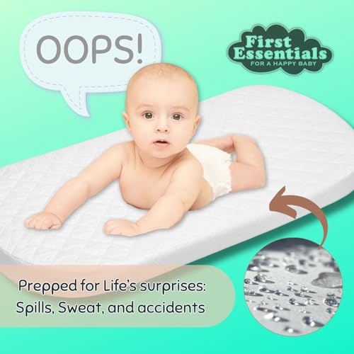 Bassinet Cradle Mattress Pad Oval 13X31 O8566