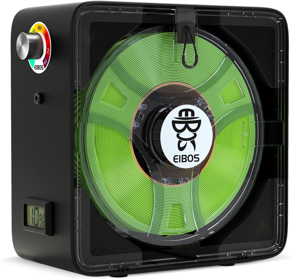 3D Printer Filament Dryer with Fan, Adjustable Temperature, Humidity Control & Spool Holder X9343