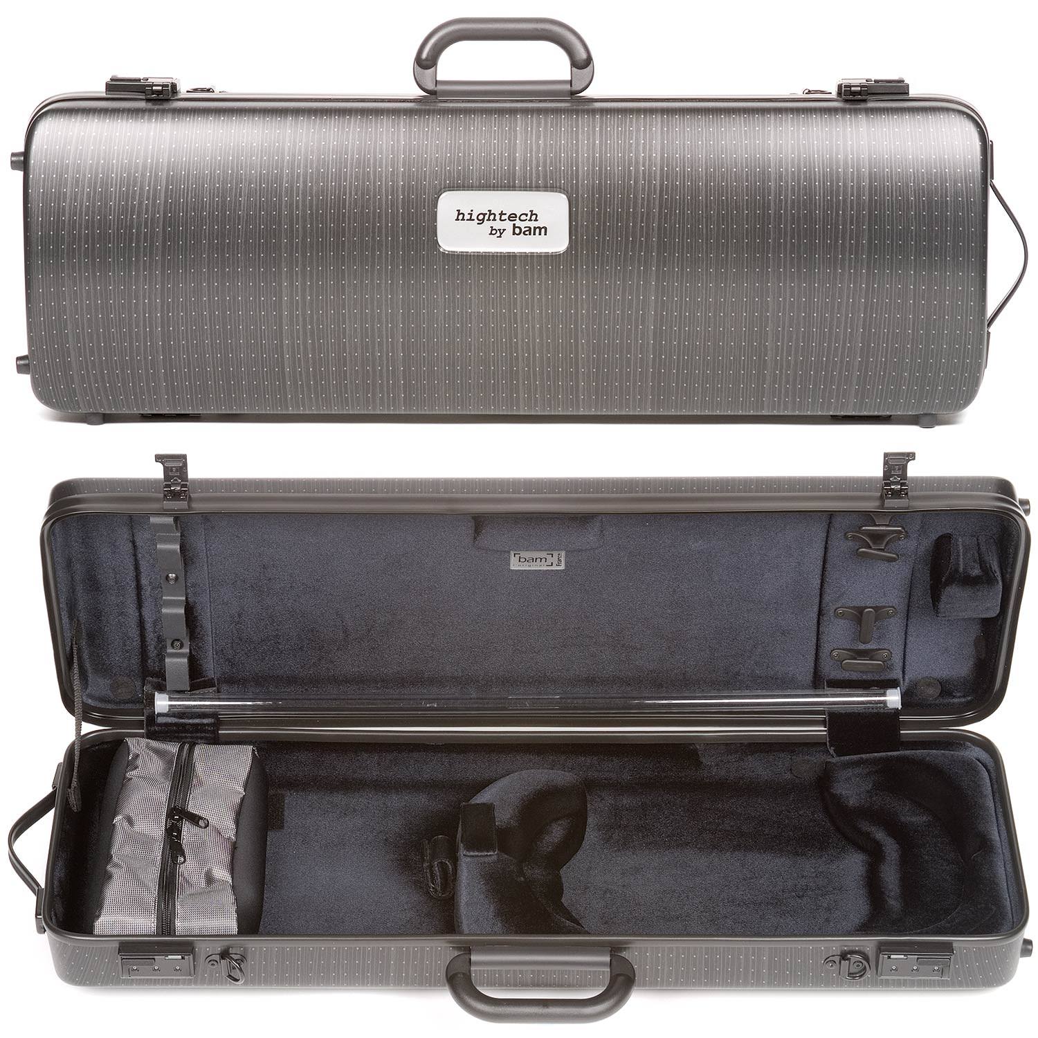 Oblong Violin Case Black S519
