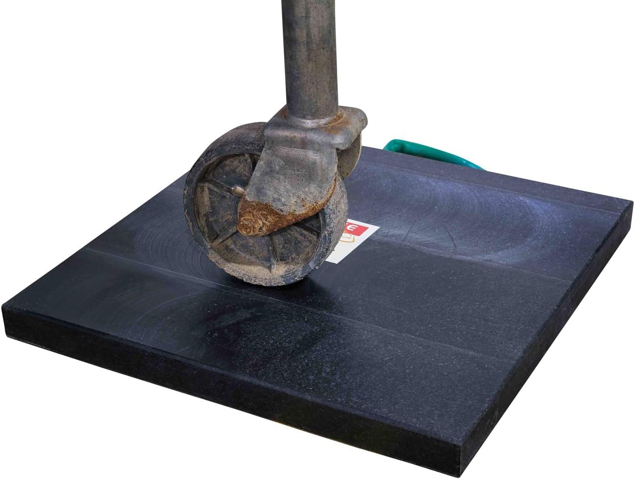 Medium Outrigger Pad 24" x 24" x 1.5" Thick Black F552