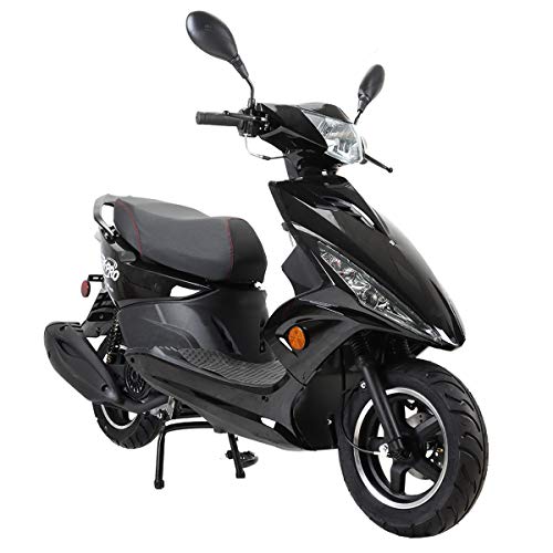 150 Moped Street Gas Moped Adult Bike with 10" Aluminum Wheels Z3737