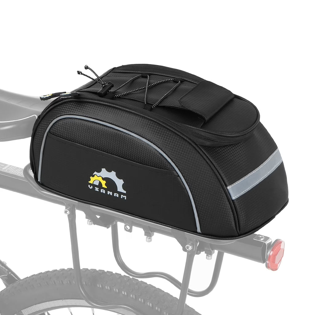 Waterproof Insulated Cooler Bag Bike Trunk Bag Pannier S50182