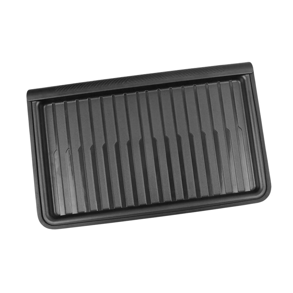 Black Car Underseat Organizer Tray With Lid E9103