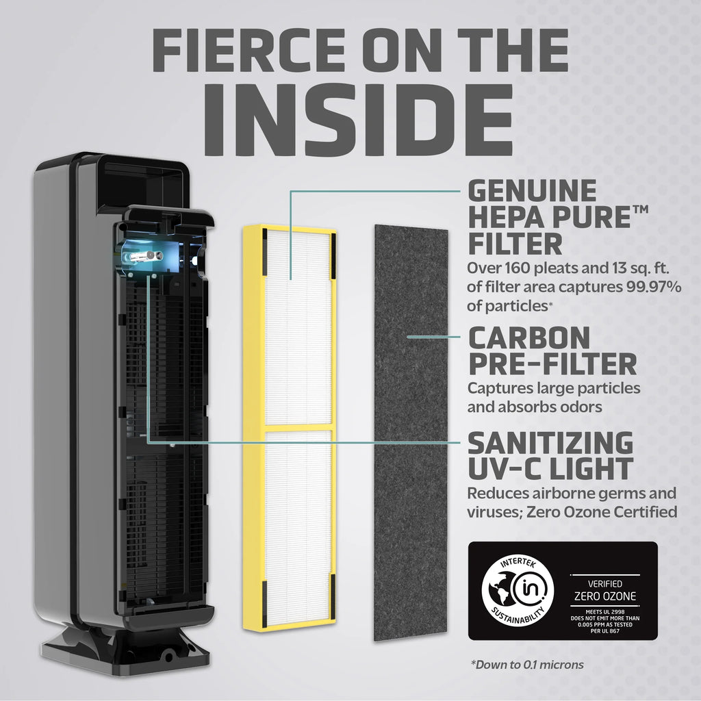 Tower Air Purifier with HEPA Filter, UV-C F89999