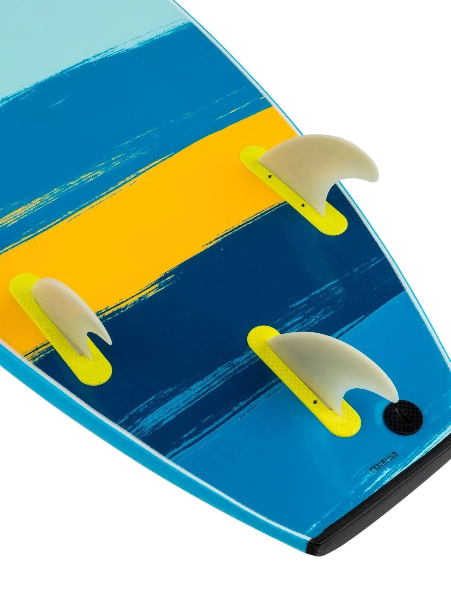 Electric Lemon/Stripe Surfboard F766749