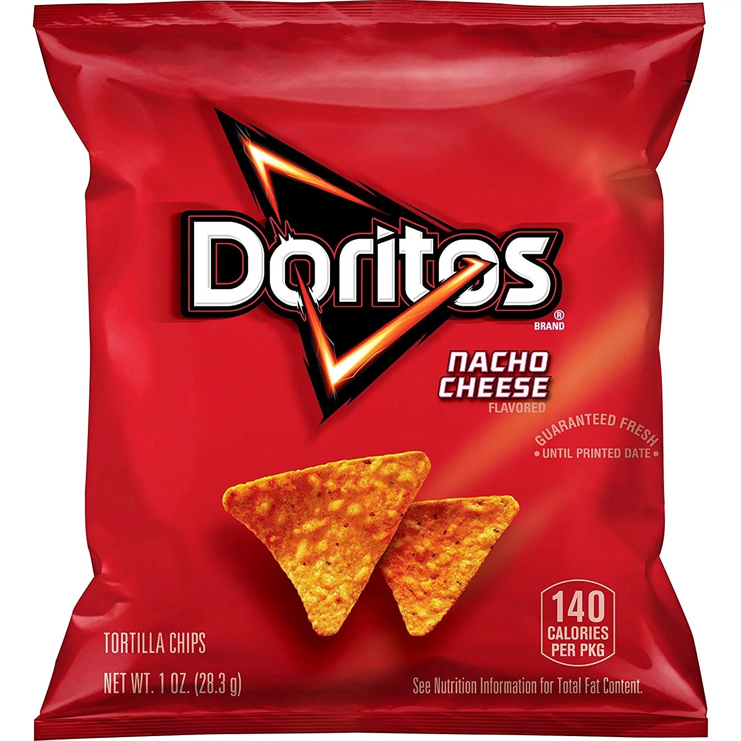 40 Count 1 oz Nacho Cheese Flavored Tortilla Chips S75039