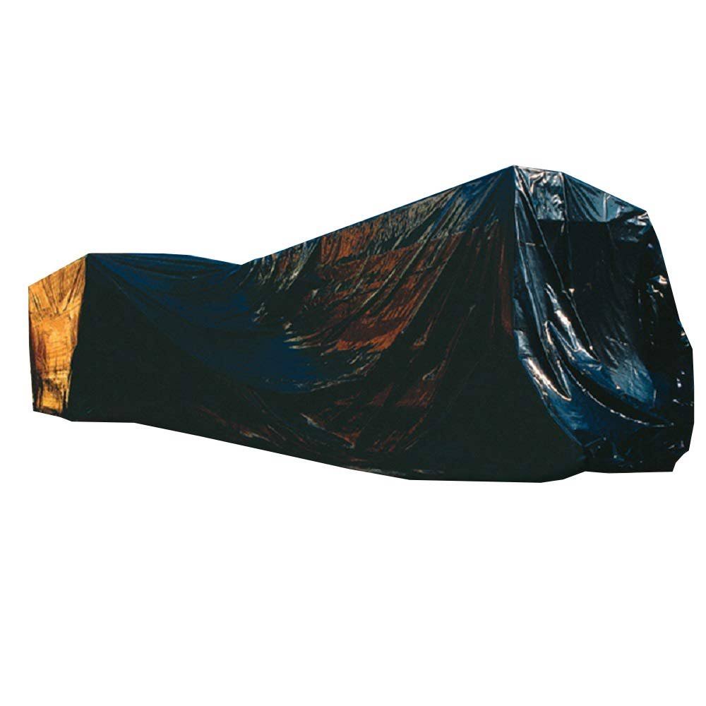 Black Poly Tarp 16ft x 100ft 4 Mil U7082
