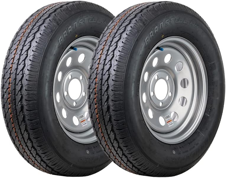 2 Trailer Tires ST205/75R15 E313839