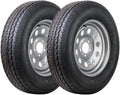 2 Trailer Tires ST205/75R15 E313839