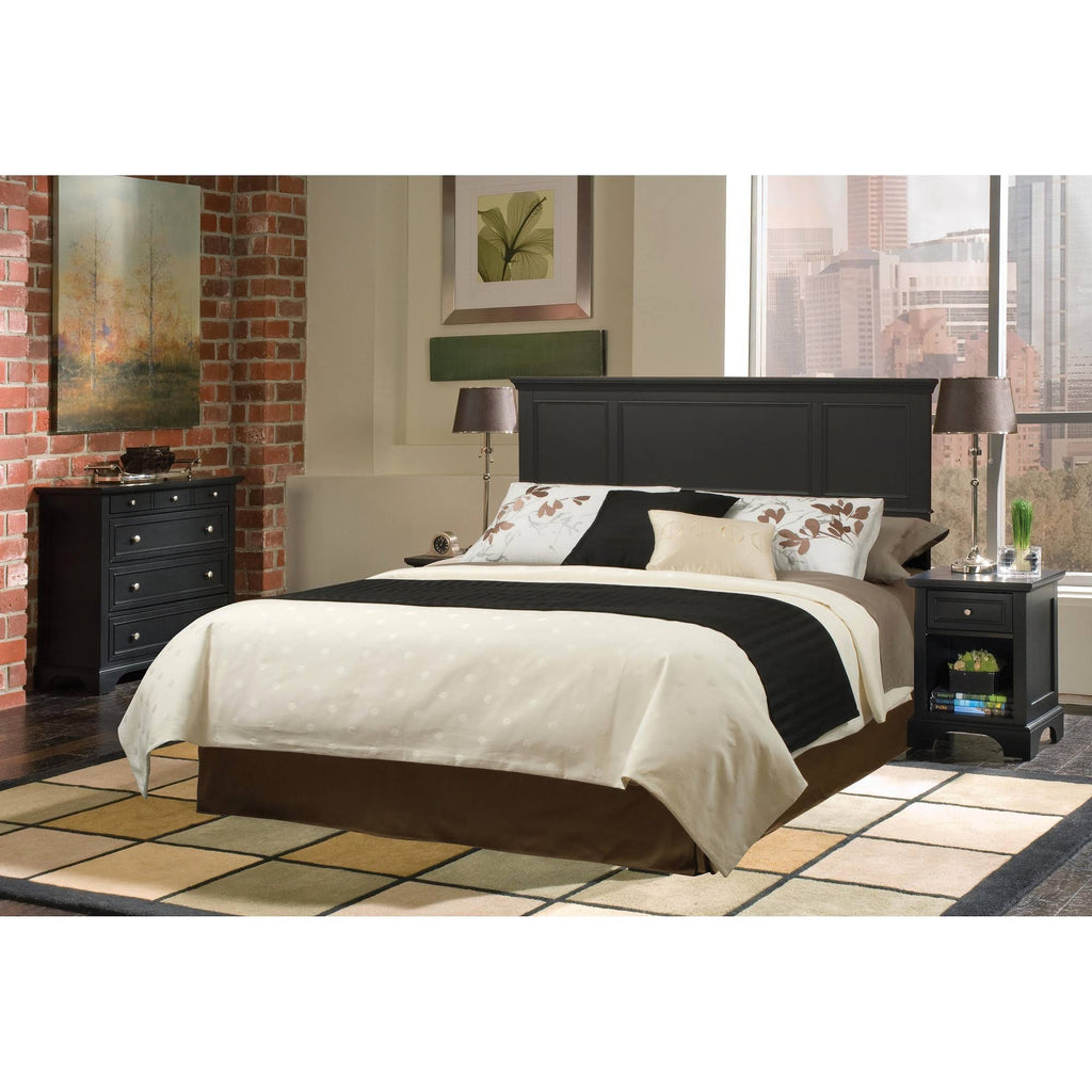 Black Queen 3-Piece Bedroom Set N68047