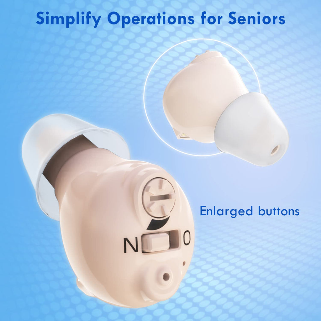 Rechargeable Invisible Hearing Aids Q6597