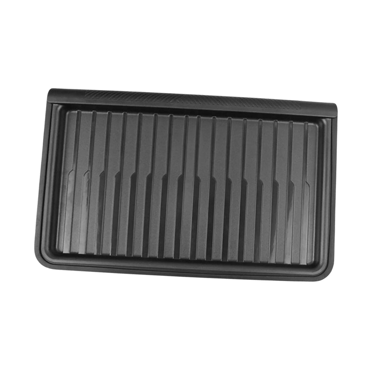 Black Car Underseat Organizer Tray With Lid E9103