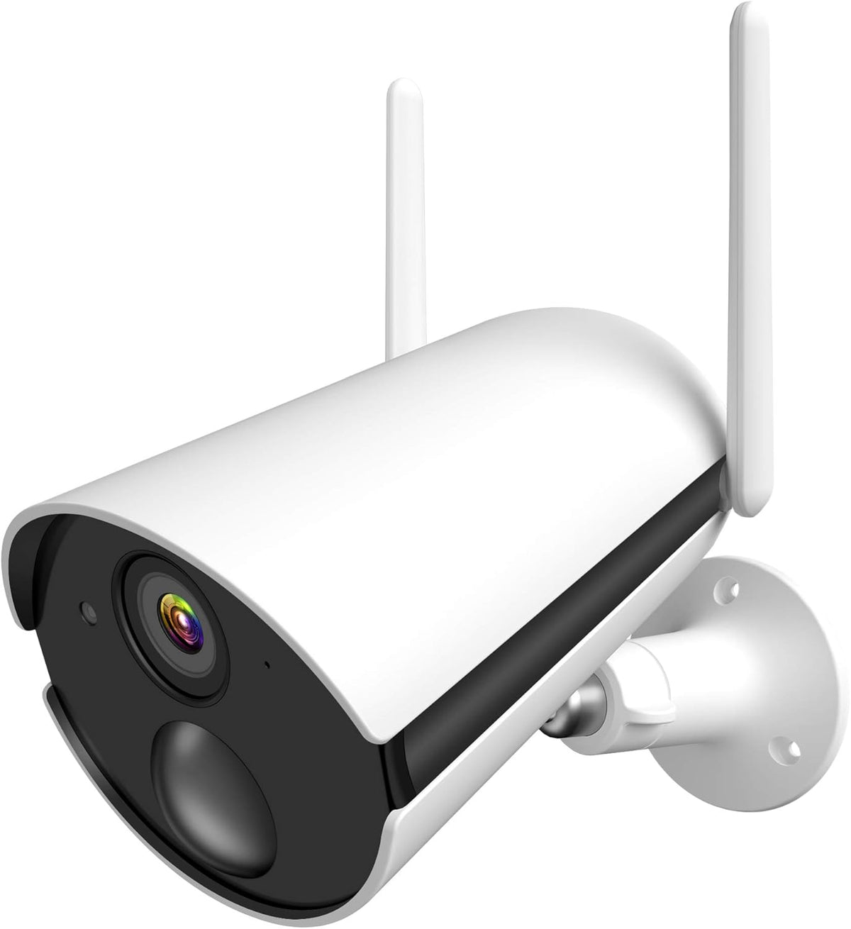 Wireless Outdoor Security Camera, 1080P WiFi, Battery Powered, Motion Detection, Night Vision, 2-Way Audio S7268