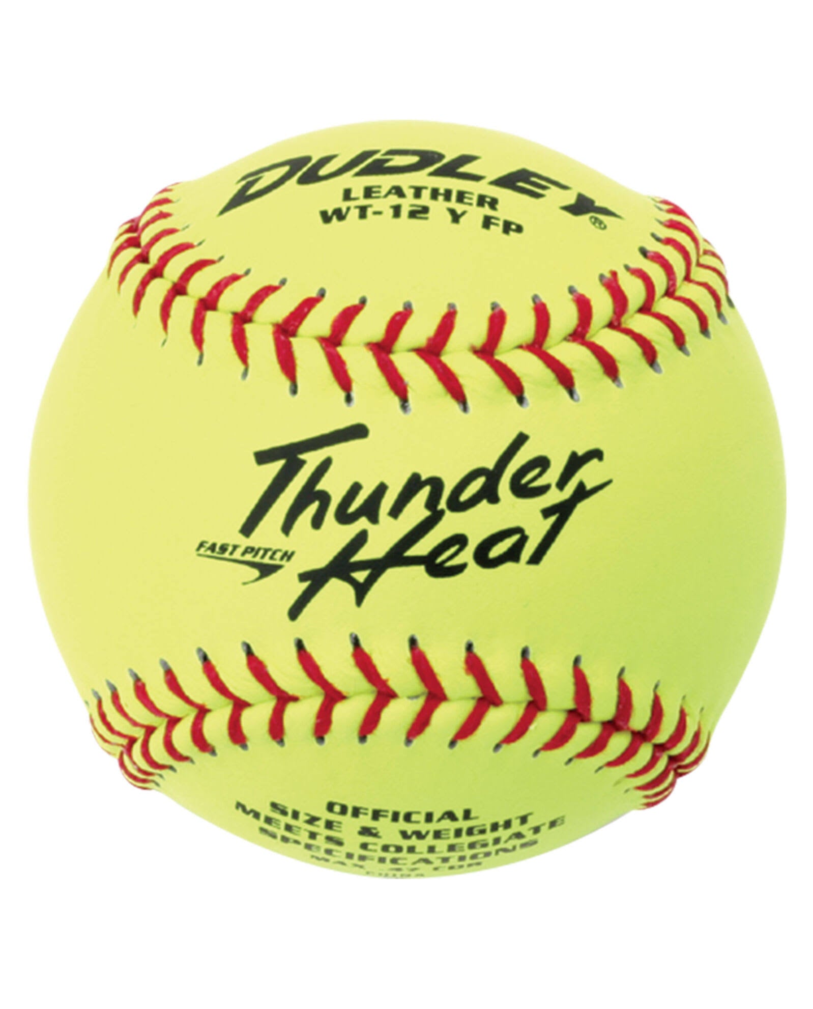 12x22 Leather Fastpitch Softball (Dozen) W805