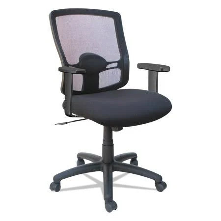 Black Mesh Mid-Back Swivel/Tilt Chair U405314