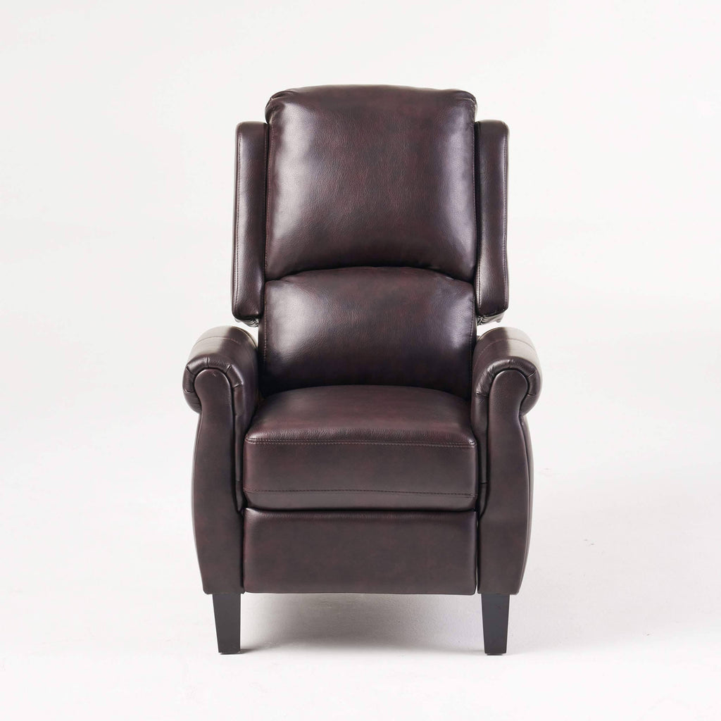PU Leather Recliner Club Chair O9566
