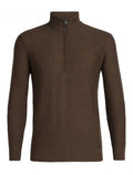 Bronze Heather Half Zip Sweater Z98570