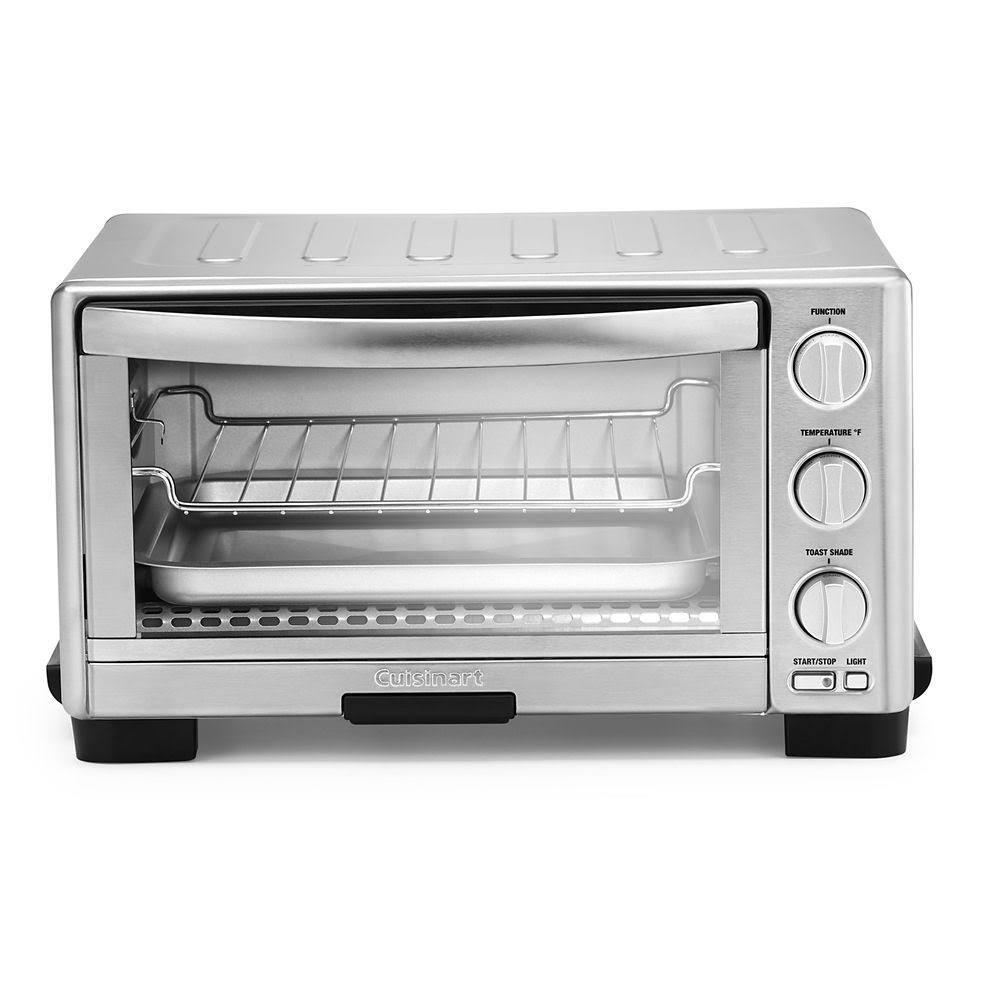 Silver Toaster Oven Broiler with Interior Light D89680