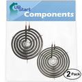 2-Pack 8 inch 6 Turns & 6 inch 5 Turns Surface Burner Elements B7939