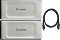 1TB Portable External SSD (2-Pack) with USB-C Cable Bundle H425