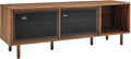 Walnut MDF Particleboard TV and Record Stand P16952