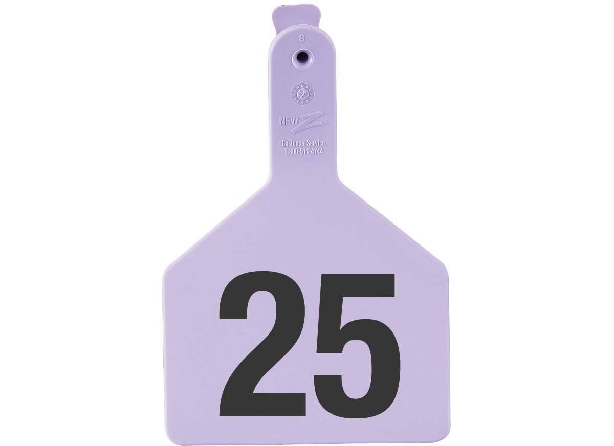 Large Numbered Cattle Ear Tags Q8550
