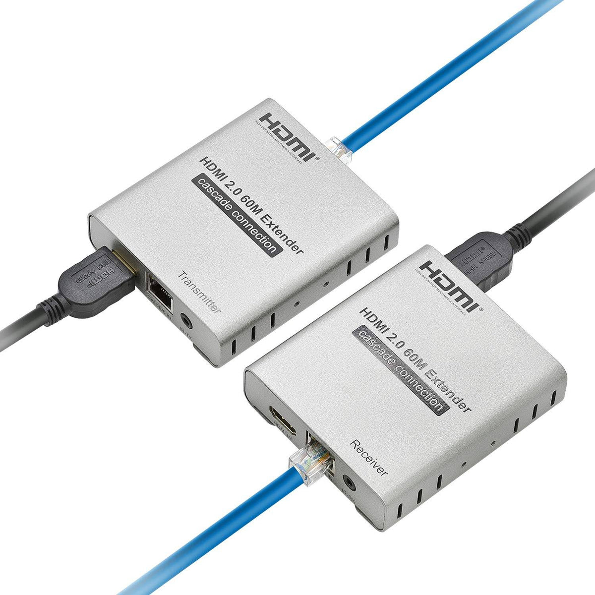 4K@60Hz HDMI 2.0 Extender Over Ethernet Cable V4567