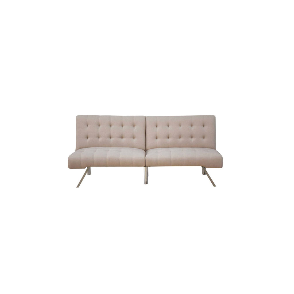 Beige Linen Adjustable Sofa M8113