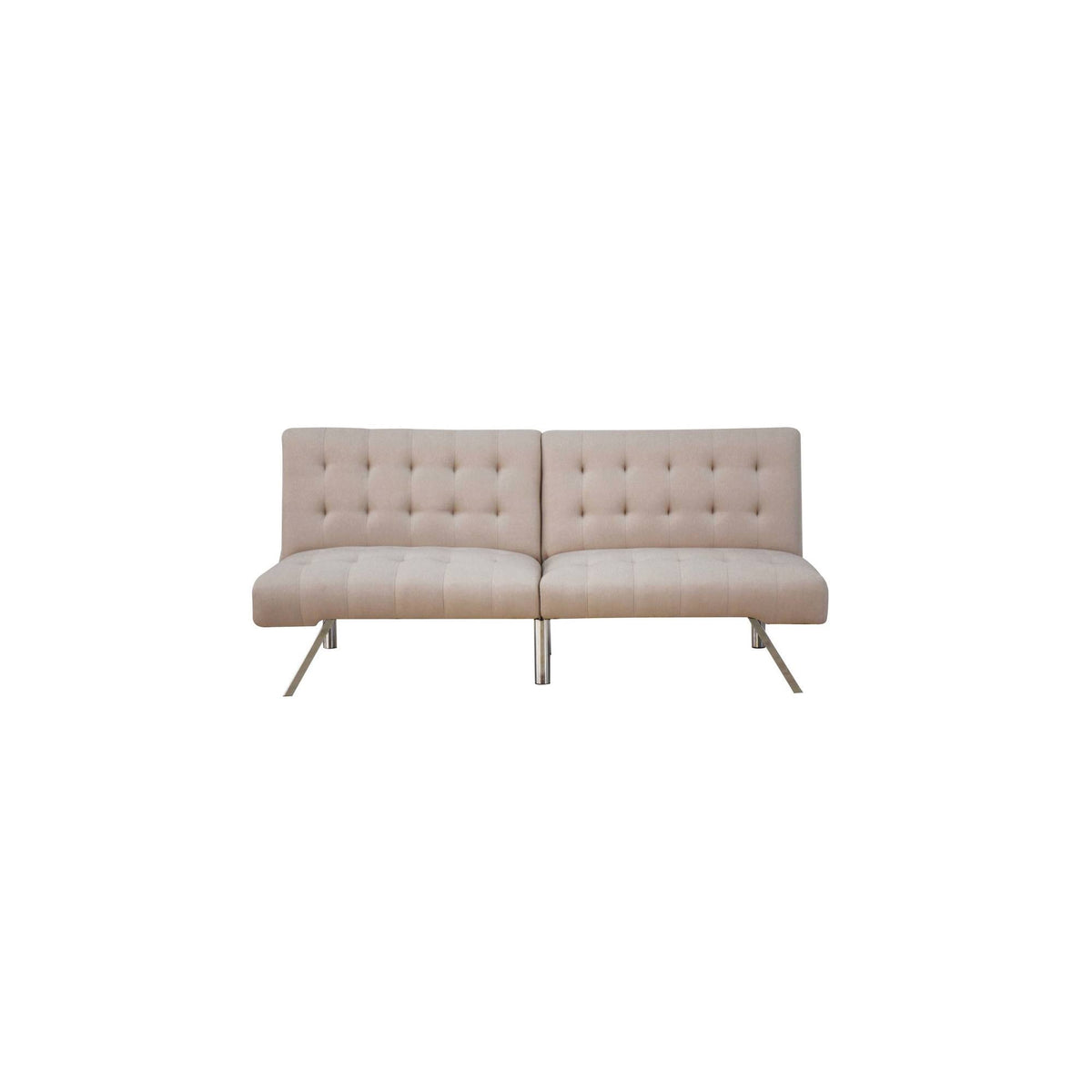 Beige Linen Adjustable Sofa M8113