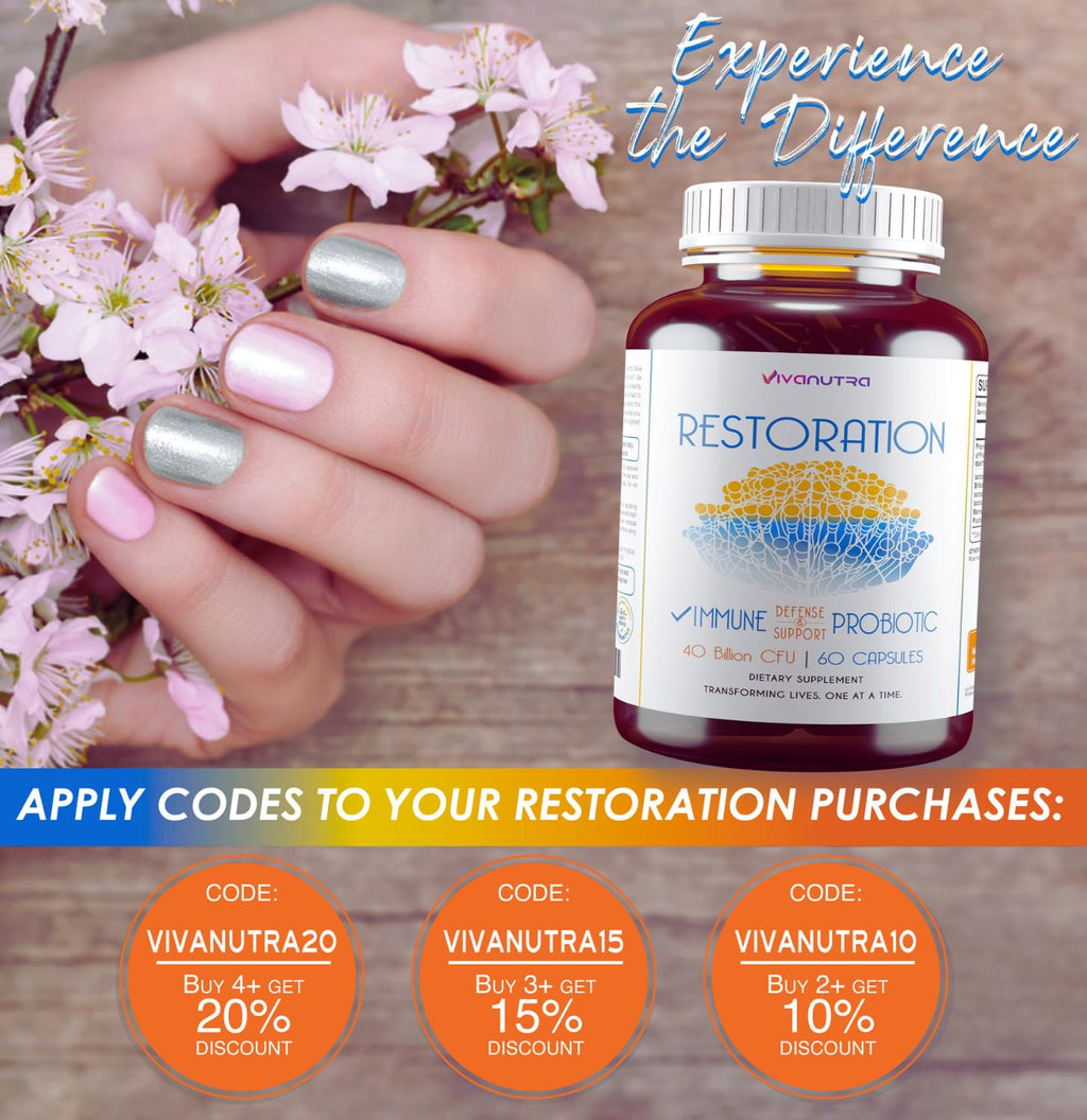 Toenail Fungus Treatment Probiotic Pills - 60ct K4805