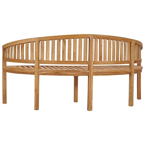 Solid Teak Wood Bench Z459667