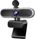 1080P Auto Focus Webcam with Microphone, Privacy Cover, 96° Ultra Wide Angle, Pack of 2 M698