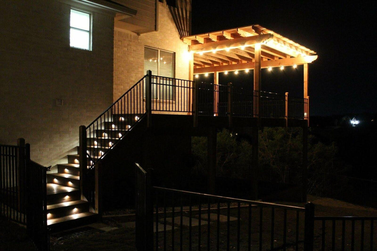 10 Pc Low Voltage LED Deck Lights Kit G690