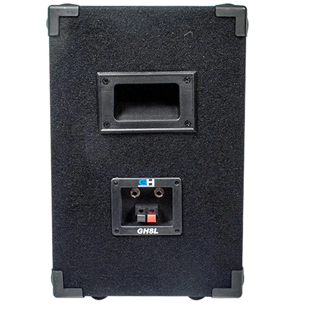 Pair of Passive 8 Inch 2-Way 500 Watt Loudspeaker Cabinets F83549